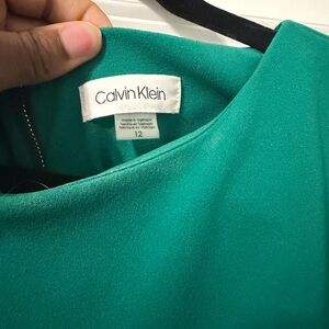 Calvin Klein Teal Dress